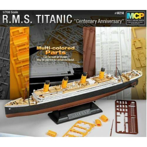 โมเดลประกอบ Academy Model 1/700 AC 14214 R.M.S. TITANIC "Centenary Anniversary"