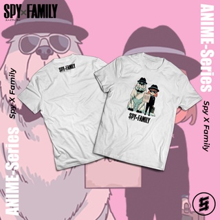 T-shirt  เสื้อยืด พิมพ์ลาย Spy X Family Anya and BondS-5XL