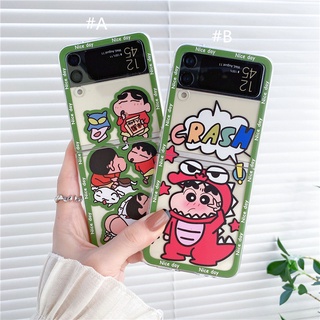 เคสโทรศัพท์มือถือ แบบพับได้ สําหรับ Samsung Galaxy Z Flip 4 5G 1 2 3 Galaxy Z FOLD 2 3 4 PC