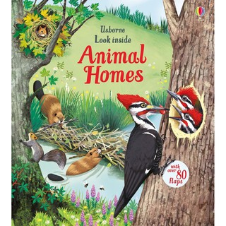 DKTODAY หนังสือ USBORNE LOOK INSIDE ANIMAL HOMES