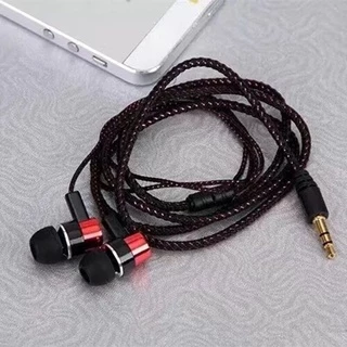 หูฟังชนิดใส่ในหู Mp3/MP4 พร้อมแจ็คไมโครโฟน 3.5 มม. สําหรับโทรศัพท์