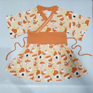 **New** ส่งฟรี 5T Kimono LittleRaLa Sushi&amp;Tempura