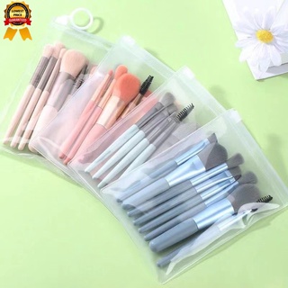 ชุดแปรงแต่งหน้า 8 ชิ้น พร้อมเคสใส สําหรับพกพา (พร้อมส่ง)