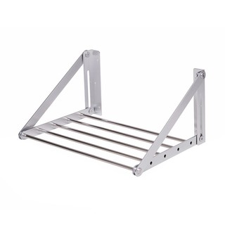 ราวติดผนังสเตนเลสพับได้ 70 ซม. PERFECT HANG TOWEL RACK STAINLESS 70CM PERFECT HANG