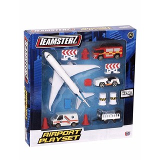 TEAMSTERZ ชุดรถของเล่น Airport Playset