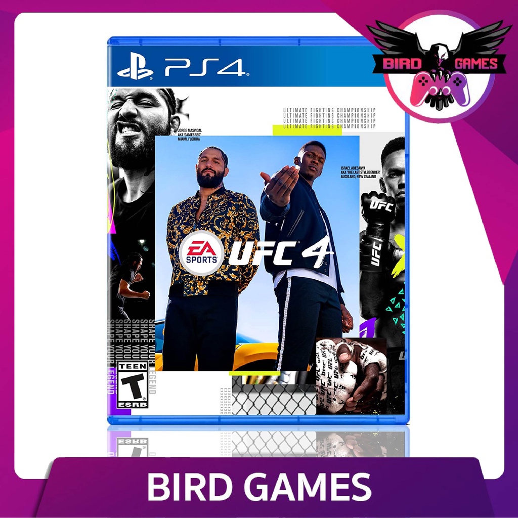 PS4 : UFC 4 [แผ่นแท้] [มือ1] [UFC4]