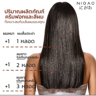 Nigao Maxlight Delux  นิกาโอะ แม็กไลท์ เดอลักซ์ ครีมฟอกผม (หลอดดำ) รวมไฮโดรเจน