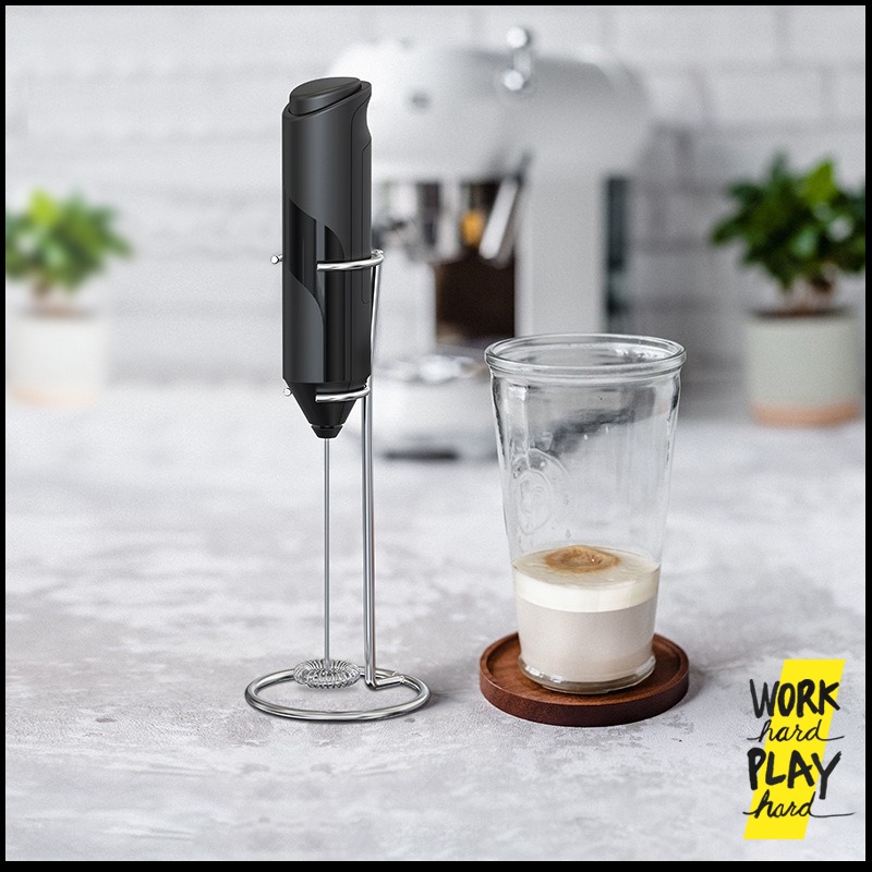 WHPH Shop เครื่องตีฟองนม ไร้สาย xiaomi youpin ที่ตีฟองนม เครื่องตีฟอง milk frother คุณภาพงานส่งออก ข