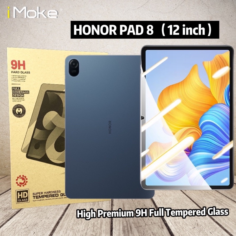 IMoke กระจกนิรภัยสําหรับ Honor Pad 10/Honor Pad X7/Honor Pad 9/V9/X9a/X9/8/X8