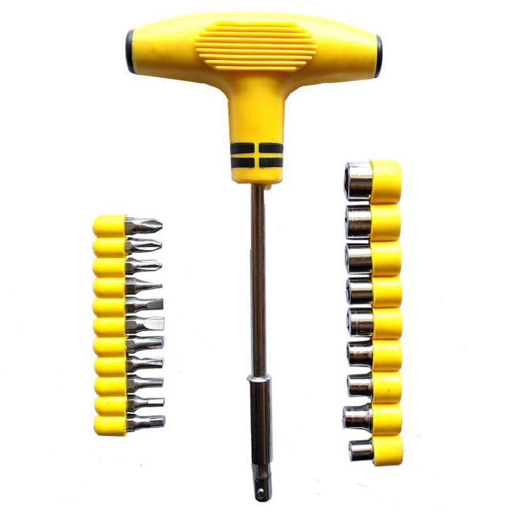 ชุดเครื่องมือ ชุดประแจ T-Socket T Plus Hammer 24 In 1 ไขควง