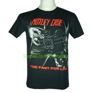 เสื้อวง Motley Crue เสื้อไซส์ยุโรป มอตลีย์ครู PTA1484 เสื้อวงดนตรีร็อค เดธเมทัล