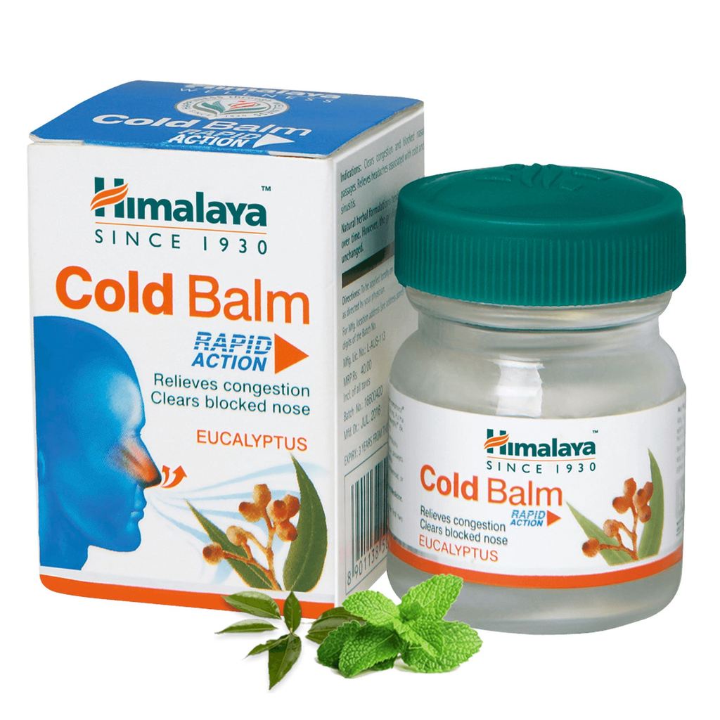 Himalaya Cold Balm 45gบรรเทาหวัด คัดจมูก ปวดหัว กลิ่นยูคาลิปตัส