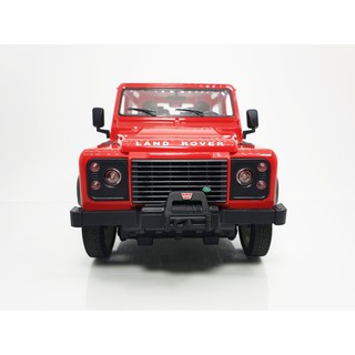 รถบังคับวิทยุ  Land Rover Denfender สวยงานเสมือนของจริง  อัตราส่วน 1/14 –  RASTAR 78400 สีแดง