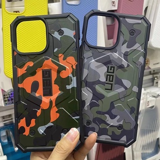 พร้อมส่ง UAG เคสป้องกันโทรศัพท์มือถือแม่เหล็ก ลายพราง กันกระแทก สําหรับ Apple iPhone 14 Pro Max 13 Pro Max