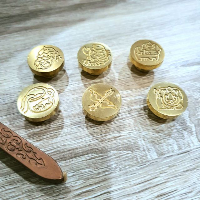 ตราประทับครั่ง-zodiac signs สัญลักษณ์ 12 ราศี