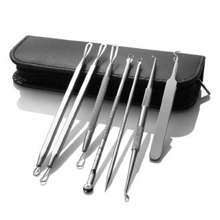 8pcs Blackhead Remover Tool Kit Pimple Acne Remove Needle Tweezer