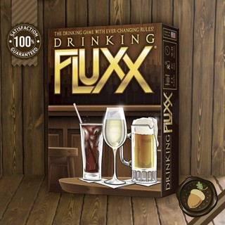 Fluxx: Drinking บอร์ดเกม คู่มือภาษาอังกฤษ