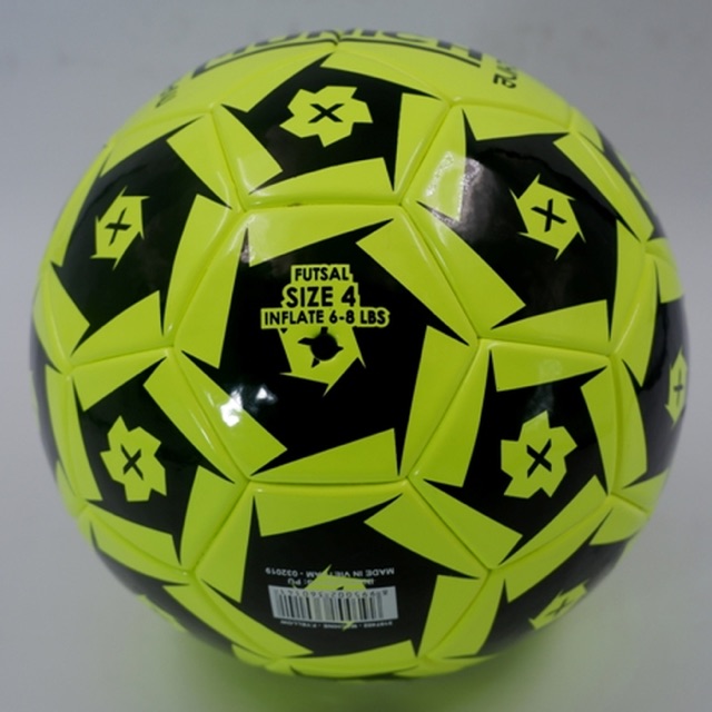 MUNICH MACHINE FUTSAL BALL SIZE 4 STABILO BLACK + วาล์วเน็ตดั้งเดิม 100% - รูปที่ 2