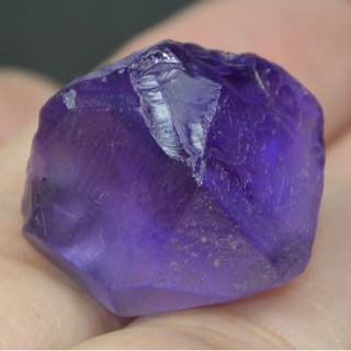 พลอยแอเมทิสต์ก้อน (Amethyst Rough) 29.60 กะรัต (9034)