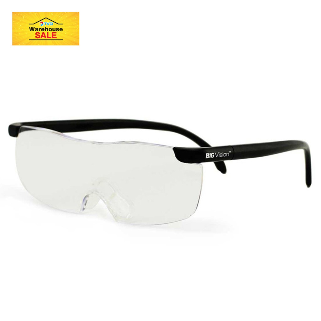 Big Vision แว่นตาขยายไร้มือจับ แถม Clip On Led TV Direct by TVD Warehouse sale