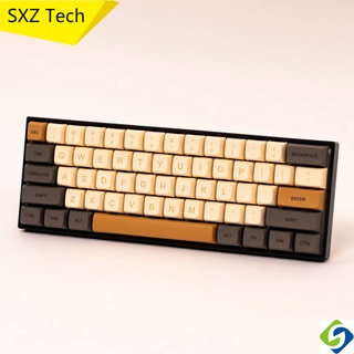 ปุ่มกดคีย์บอร์ด XDA PBT 61 64 68 71 84 87 100 104 คีย์ 65% 75% 85% กันน้ํามัน ทนต่อการสึกหรอ