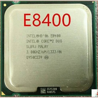หน่วยประมวลผล Intel Core 2 Duo E4300 E4400 E4500 E4600 E7500 E7600 E8400 E8500 Core2 Duo Fsb 800 1066 1333 LGA 775 #8