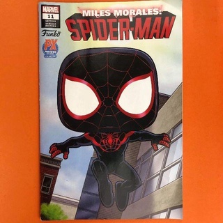 Funko Spider - Miles Comic Book Spider into Spider-verse