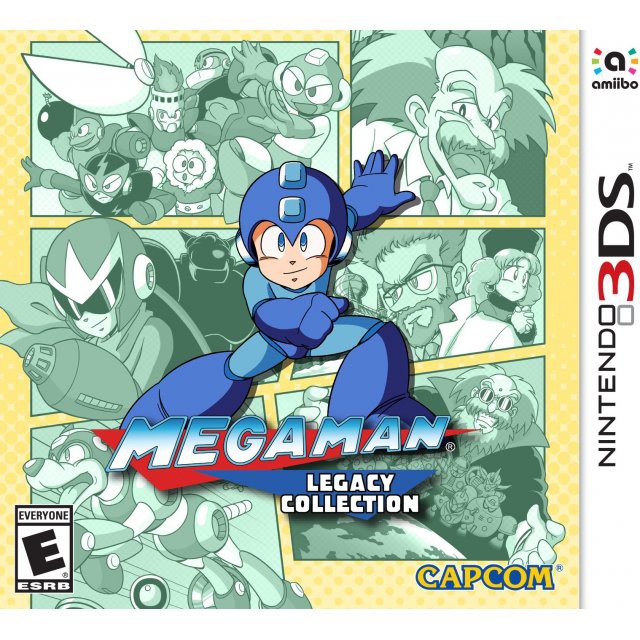 3DS - Megaman Legacy Collection (US) - มือสอง สภาพดี รวมภาค 1-6