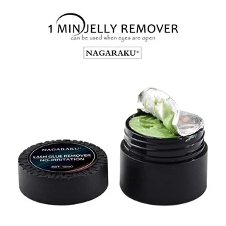 (ร้านในไทย)Nagaraku Jelly Remover ครีมถอดขนตาสูตรอ่อนโยน#Nagarakuของแท้100%#น้ำยาถอดขนตา#อุปกรณ์ต่อขนตาพร้อมส่งในไทย🇹🇭