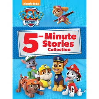 PAW Patrol 5-Minute Stories Collection (PAW Patrol) Hardcover – Illustrated หนังสือภาษาอังกฤษ มือ1 พร้อมส่ง