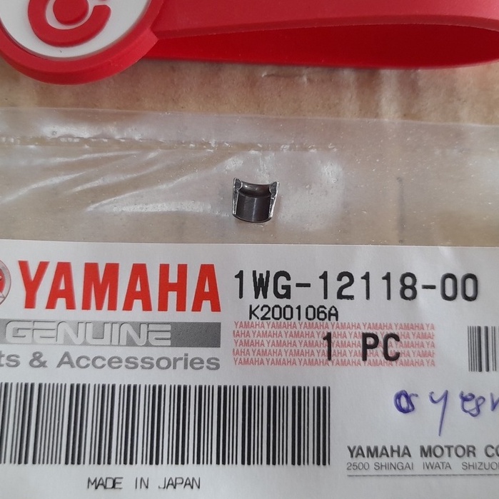 1WG1211800 ปะกับล็อควาล์ว Spark X Spark135 Nano R6 R1 FZ09 MT09 R15 EXCITER Fresh COTTER VALVE 1WG-1