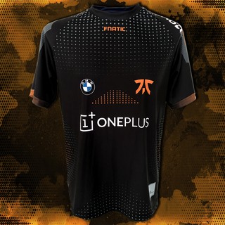 [พร้อมส่ง] เสื้อเกม E-Sport Fnatic 2020/21 #GA0001 เสื้อ e-sport ใส่ชื่อนักแข่ง-ชื่อลูกค้าได้ ไซส์ S-3XL