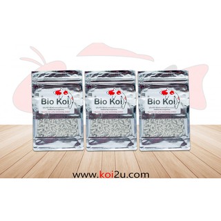 Bio Koi เป็นจุลินทรีย์ บาซิลลัช เข้มข้นอยู่ในรูปผงแบบอัดเม็ด