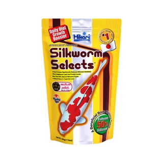 Hikari Silkworm Selects อาหารปลาคราฟ 500g. เม็ดกลาง M (Silk worm หนอน ไหม)