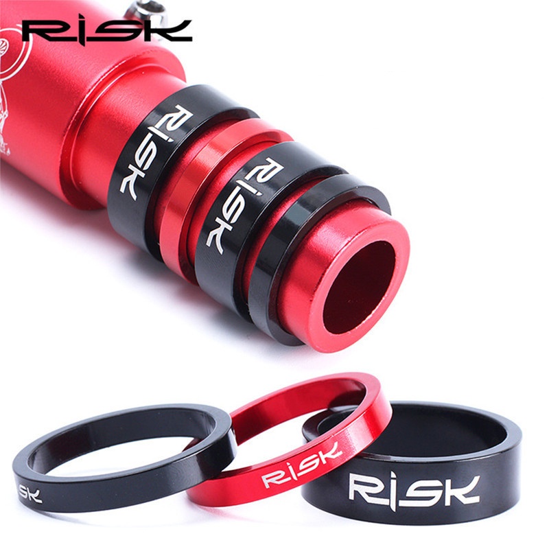 Risk ชุดแหวนรองคอตะเกียบหน้า คาร์บอนไฟเบอร์ น้ําหนักเบา สําหรับจักรยานเสือภูเขา