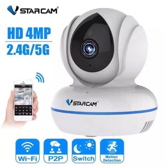 Vstarcam C22Q 4 ล้านพิกเซล Network Security Camera รุ่น C22Q -สีขาว ไร้สาย. ของแท้100% (พร้อมส่งค่ะ)