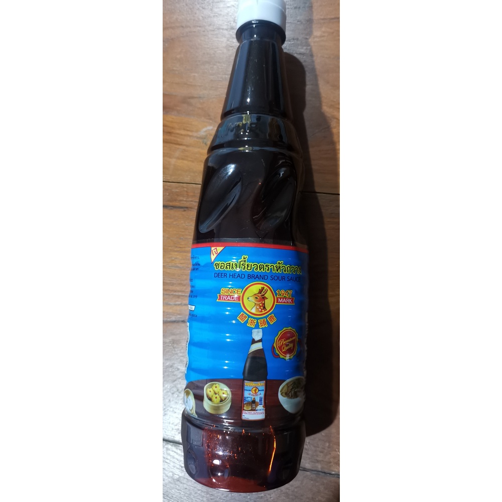 ซอลเปรียวตราหัวกวาง(จิ๊กโฉ่)** ส่วนผสมสำคัญของความอร่อย(ควรสั่งกับบะหมี่อบแห้ง)สามารถใส่ได้มากว่า10ซอง
