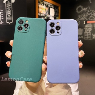 เคส Realme C21 C25 C20 C15 C12 C11 2021 C21Y 5 5S 5i 6i C25S C20A C17 7i C1 C2 C3 C3i realme Narzo 20 10 10A 20A 30A Simple Solid Color Anti-drop Phone Case