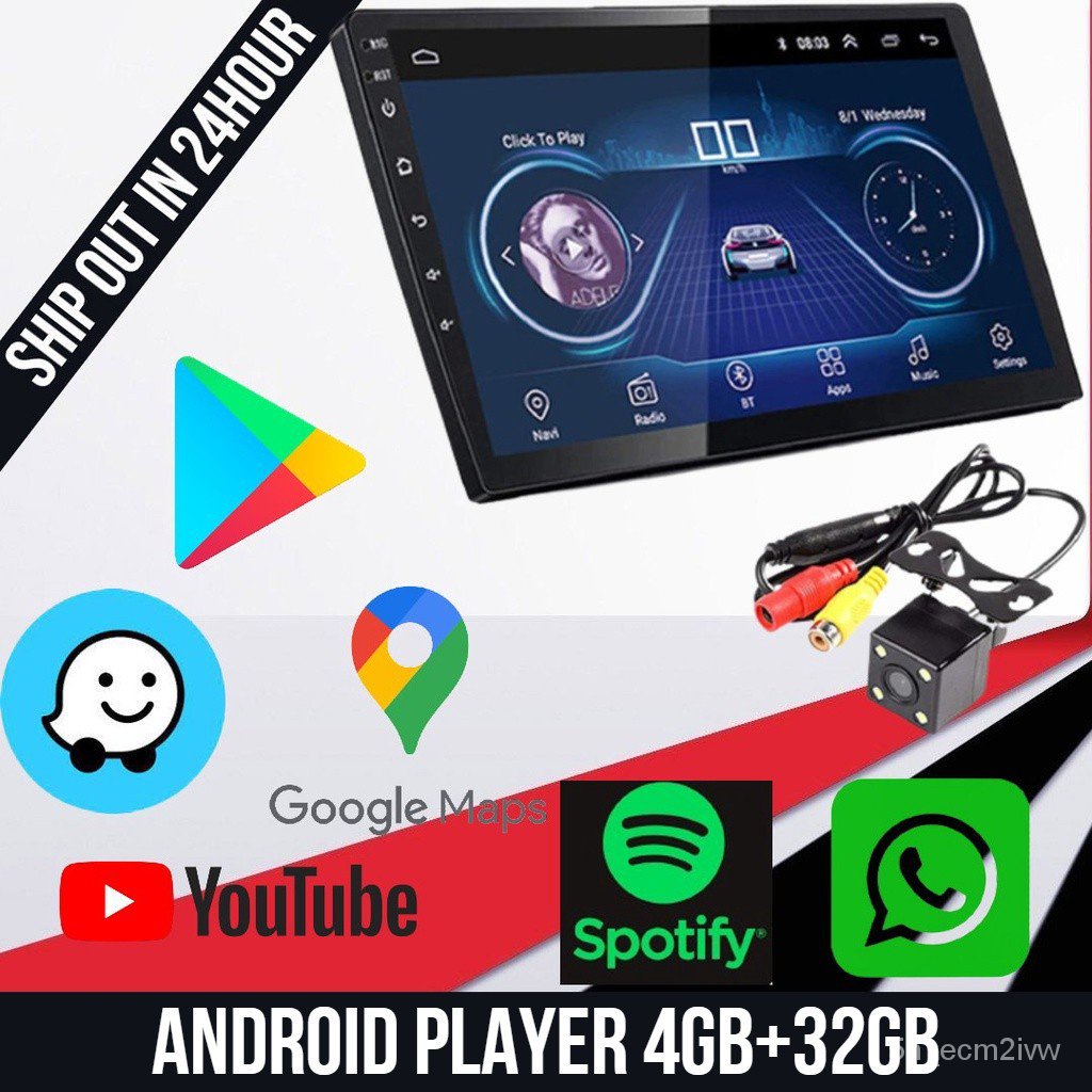 24hours Fast Free ShippingCar Android Player 7910 inch Best Quality 4GB ...