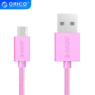 สายเคเบิ้ลOrico Micro Usb สายเคเบิ้ลชาร์จข้อมูล 1 . 0 Meter Android