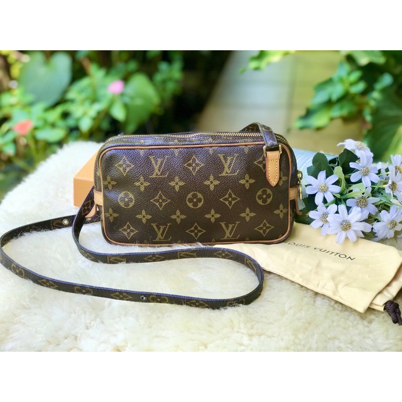 Used LV Pochette Marly Bandouliere Vintage แท้💯%