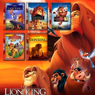 The Lion King 5 ภาค DVD Master พากย์ไทย