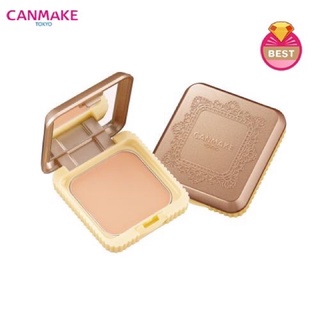 Canmake Mashmallow Finish Foundation แป้งผสมรองพื้นเนื้อเนียนนุ่มดุจมาร์ชเมลโล (ผลิตปี2020หมดอายุปี2025)