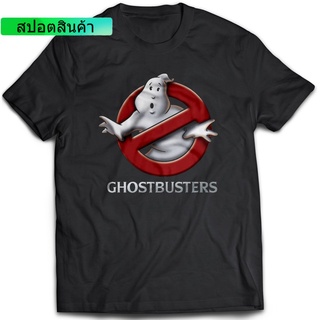 แฟชั่น เสื้อยืดแขนสั้นลําลอง ผ้าฝ้าย 100% พิมพ์ลายกราฟฟิค Ghostbusters พรีเมี่ยม