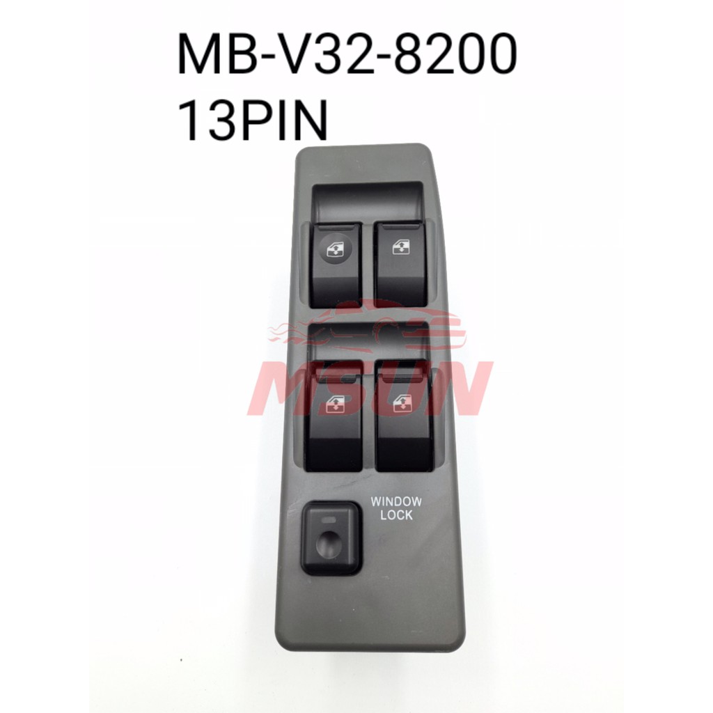 POWER WINDOW SWITCH MAIN MITSUBISHI PAJERO V32 V36 V46