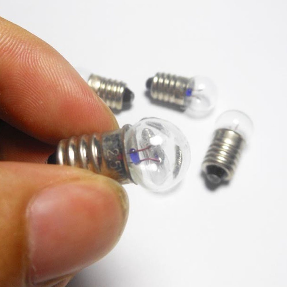 หลอดไฟ โคมไฟ 2.5 V 0.3 A ขนาดเล็ก 5 ชิ้น / 10 ชิ้น