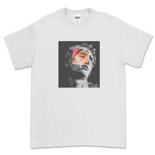 Lil PEEP เสื้อยืด ลาย AESTHETIC ART สีขาว