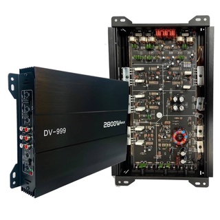 [จัดส่งทันที ]แอมป์ตัวแรง DAVID AUDIO รุ่น DV-999 4CH AB 2800W MAX ของใหม่ แอมป์ติดรถยนต์ 4 ชาแนล 😃สั่งเลยด่วน