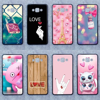 เคส Samsung A7 (ตัวแรก) ลายอินเลิฟ ขอบนิ่มหลังแข็ง เคส ถือ เคส Caseเคส TPU ขอบนิ่มหลังแข็ง ไม่ขูดตัวเครื่อง ไม่กัดขอบช่ว