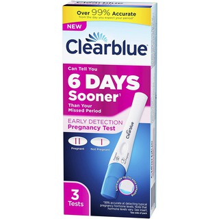 ทดสอบการตั้งครรภ์แบบผู้ผลไว Clearblue Early Detection Pregnancy Test